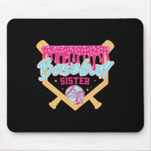 Bysebyll Sister Drip Eiscreme Bysebyll Spieltag Mousepad