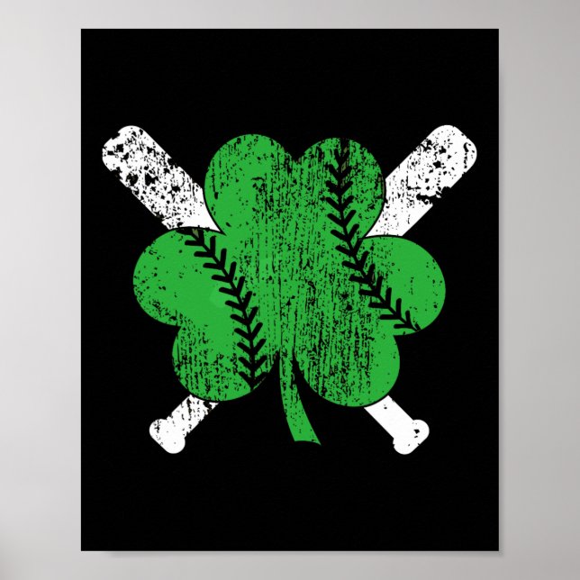 Bysebyll St Patricks Day Jungen Mädchen Männer Fra Poster (Vorne)