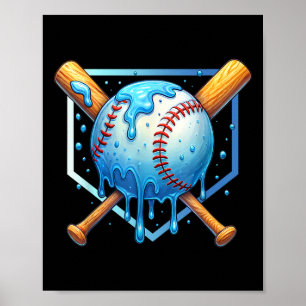 Bysebyll Tropfende Eiscreme-Tropf-Jugend-Jungen By Poster