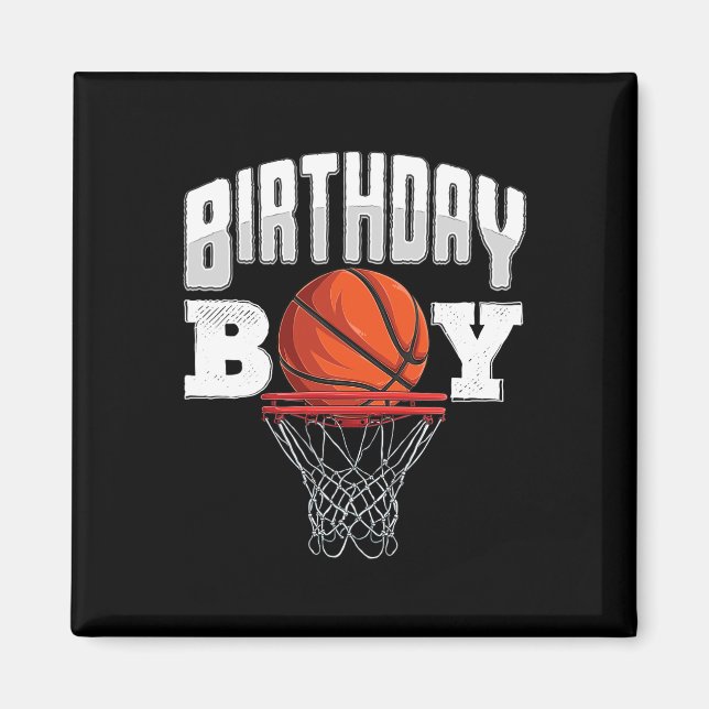 Bysketbyll Birthday Boy Player Bysketbyll Player B Magnet (Vorne)