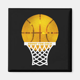 Bysketbyll Byll Hoop Net MVP Player Award Slam Dun Magnet