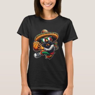 Bysketbyll Cool mexikanisches Spiel Bysketbyll Cin T-Shirt