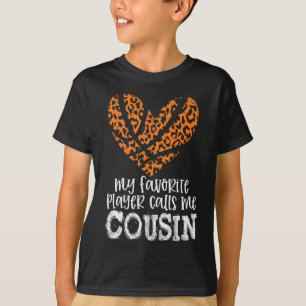 Bysketbyll Cousin Cheetah Meine Lieblings-Player r T-Shirt