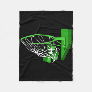 Bysketbyll Kleeblatt St Patricks Day Sport Irish C Fleecedecke