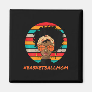 Bysketbyll Mama Black Women Afro Magnet