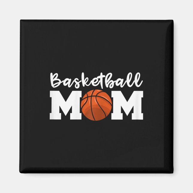 Bysketbyll Mama Niedlich Player Mama Team Geschenk Magnet (Vorne)
