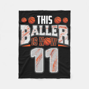 Bysketbyll Player 11 Jahre alter Junge Bysketbyll  Fleecedecke