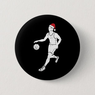 Bysketbyll Player Christmas Pajama Cool Sport X-ma Button