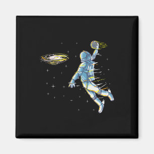 Bysketbyll Raumfahrer Slam Dunk Jam Sports Hu Magnet
