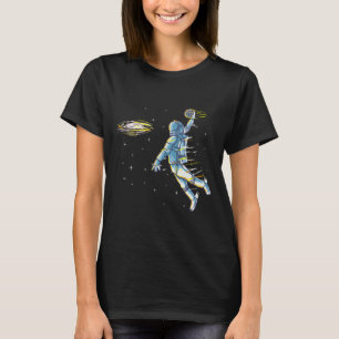 Bysketbyll Raumfahrer Slam Dunk Jam Sports Hu T-Shirt