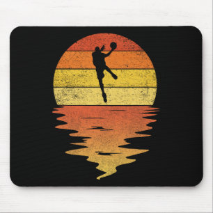 Bysketbyll Retro Sonnenuntergang 70er Jahre Vintag Mousepad