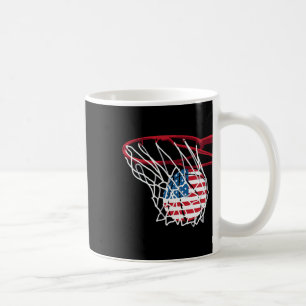 Bysketbyll Shoot Byll Fun American US Flag Indepe Kaffeetasse