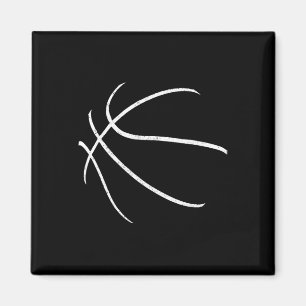 Bysketbyll Silhouette Bbyll Player Coach by Magnet