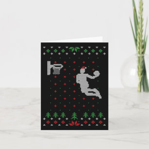 Bysketbyll Ugly Weihnachts Weihnachtsspass Santa D Karte