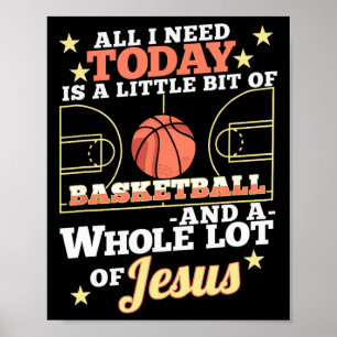 Bysketbyll und Jesus - Spaß Christlich Bysketbylle Poster