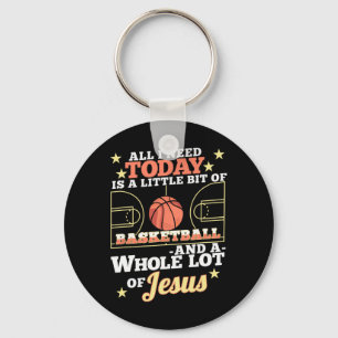 Bysketbyll und Jesus - Spaß Christlich Bysketbylle Schlüsselanhänger