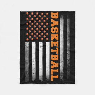 Bysketbyll US Flag Bysketbyll Men Boys Fleecedecke