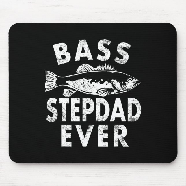 Byss Stiefvater Ever Fishing Geschenke Stief-Daddy Mousepad (Vorne)