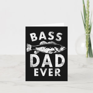 Byss Vater je Fischerei Geschenke Vater Vatertag Karte