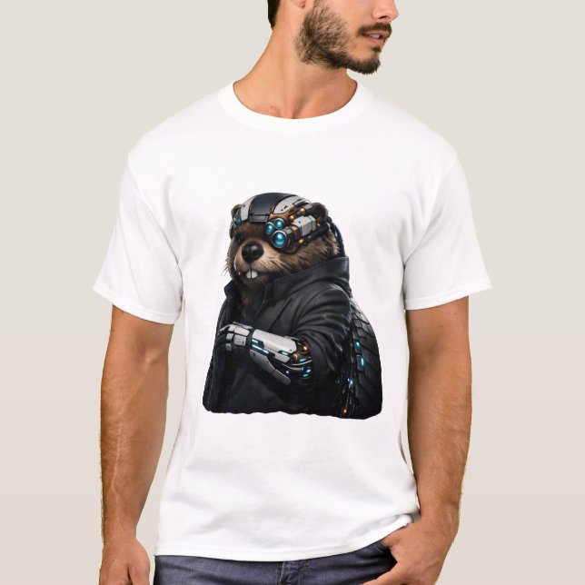 Byte Beaver T-Shirt (Vorderseite)