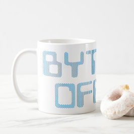 Byte off kaffeetasse