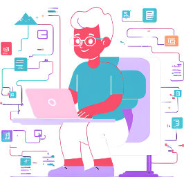 Byte Vision - T - Shirt "Code the Future"