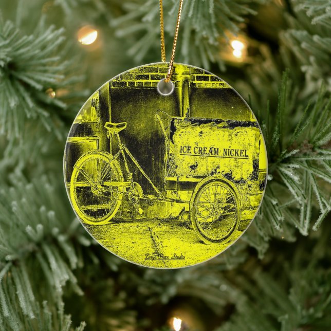 Bywater Bicycle Keramik Ornament (Baum)