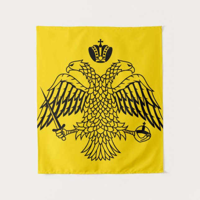 Byzantine Empire Flag Wandteppich (Vorderseite)