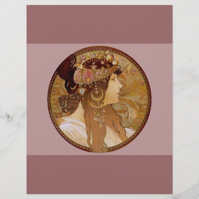 Byzantinisch Brünett, 1897 Flyer (Vorne)