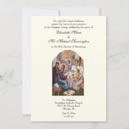 Byzantinisch-katholische Elfenbeinküche Einladung