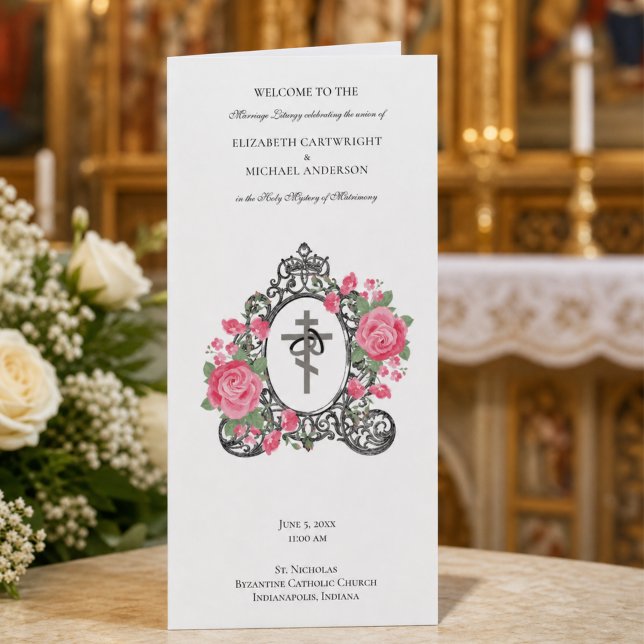 Byzantinisch-orthodoxe katholische Hochzeitsprogra (Von Creator hochgeladen)
