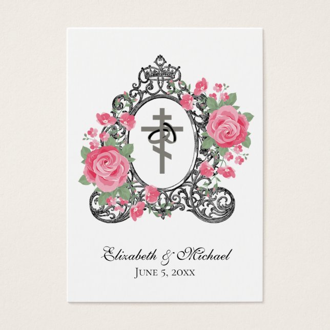 Byzantinisch-orthodoxe Osterreich Hochzeit Heilige (Vorderseite)