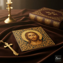 Byzantinische Christus-Ikone - Jesus Puzzle