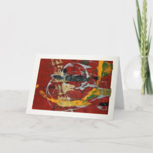 Byzantinische Gold Feiertage Grußkarte Feiertagskarte