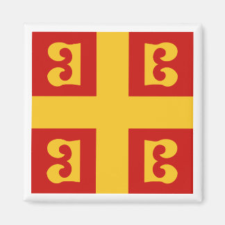 Byzantinische kaiserliche Fahne, 14. Jahrhundert Magnet