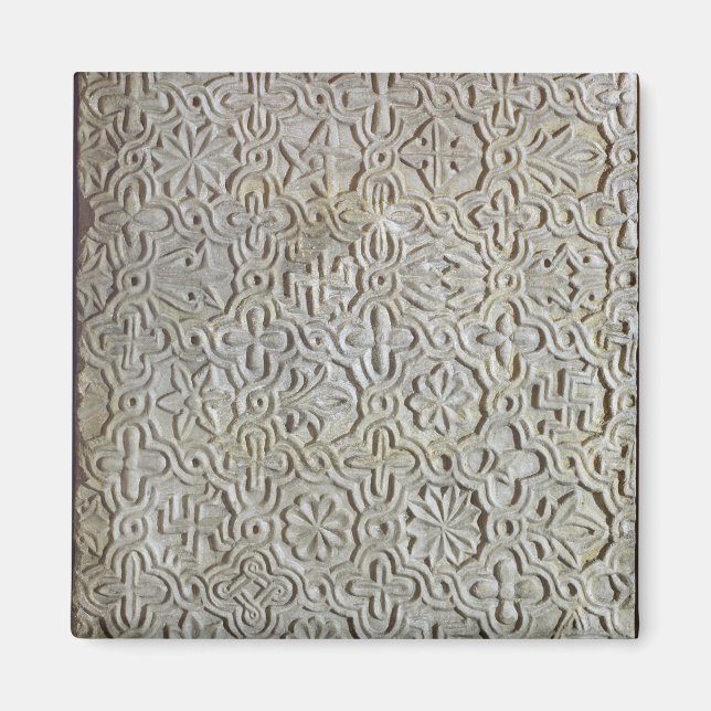 Byzantinische Platte mit Kruziformverzierung, 12.- Magnet (Vorne)