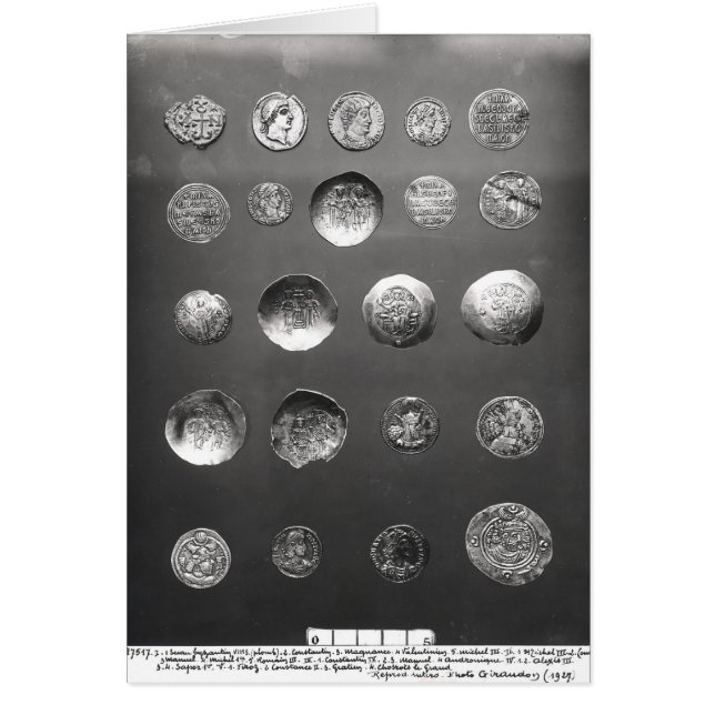 Byzantinische, römische und Sassanian Münzen (Vorne)