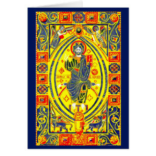 Byzantinische Volkskunst Jesus