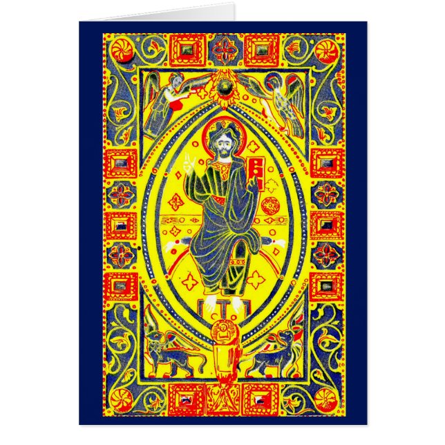 Byzantinische Volkskunst Jesus (Vorne)