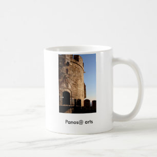 Byzantinische Wände, Saloniki, Griechenland Kaffeetasse