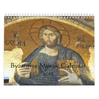 Byzantinischer Mosaik-Kalender 2012 Kalender