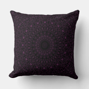 Byzantinischer Purpur-Mandala mit komplizierter Sy Kissen