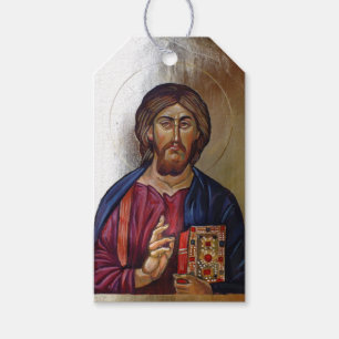 Byzantinisches Icon Christi Pantocrator Geschenkanhänger