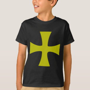 Byzantinisches Kreuz aus Gold T-Shirt