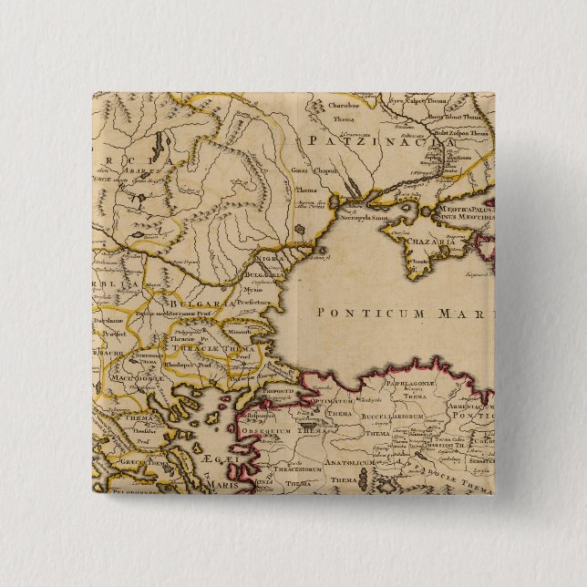Byzantinisches Reich Button (Vorderseite)