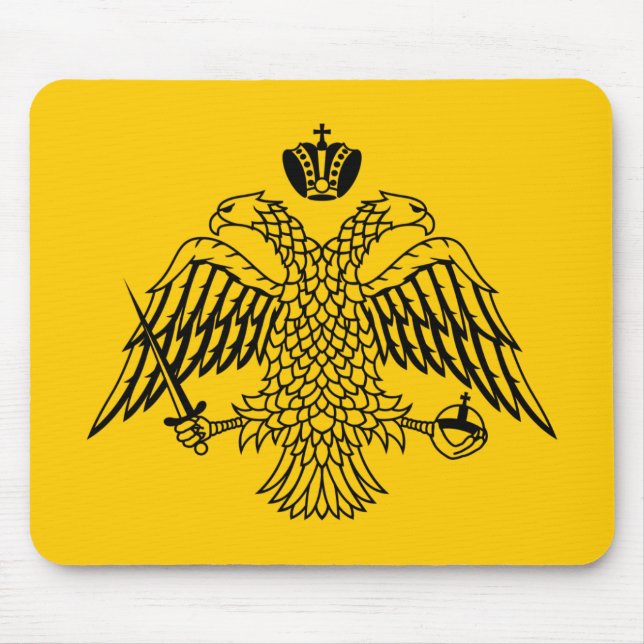 Byzantinisches Reich-Flagge Mousepad (Vorne)