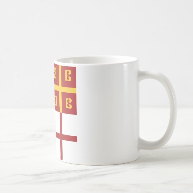Byzantinisches Reich-Flagge Tasse (Rechts)