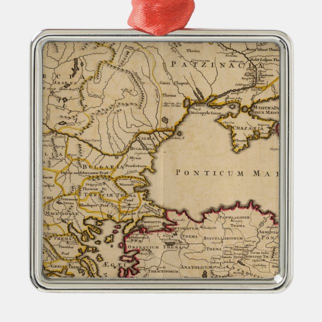 Byzantinisches Reich Silbernes Ornament (Vorne)