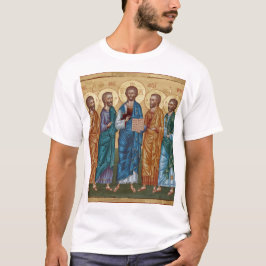 Byzantinisches Symbol Christi und Apostel T-Shirt