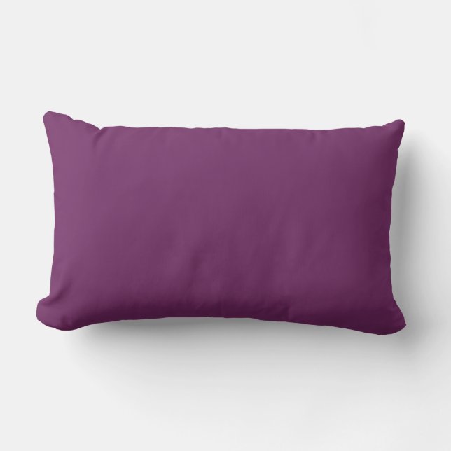 Byzantium Solid Color Lendenkissen (Vorderseite)